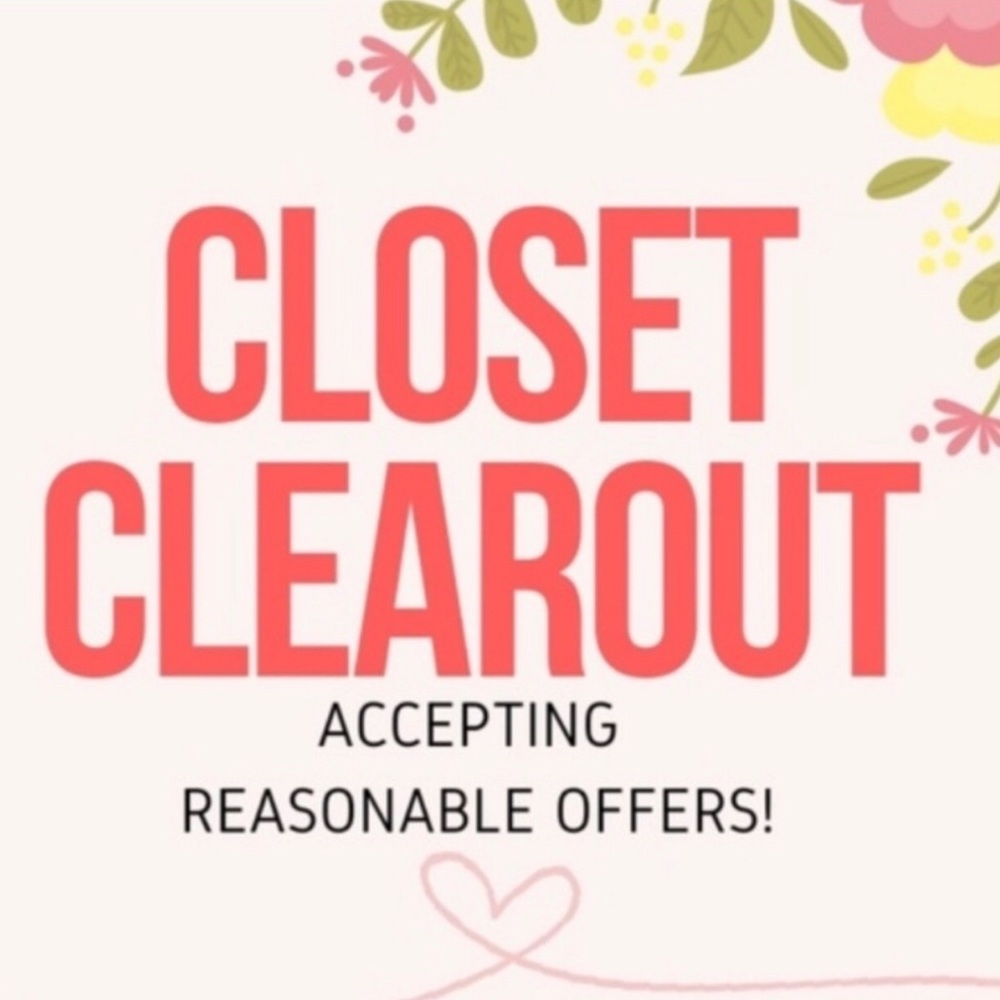 Needing to Clear my Closet Out...